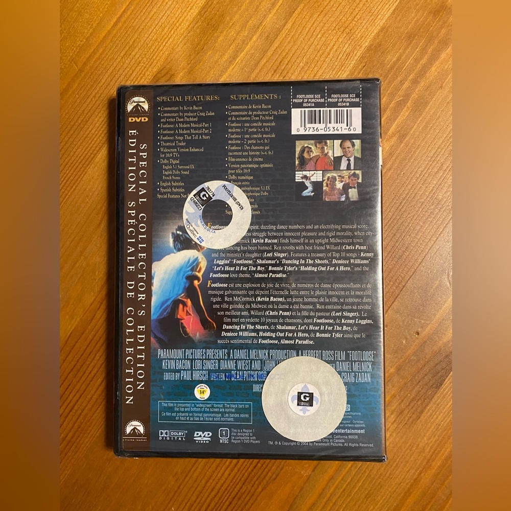 Footloose- DVD - Picture 2 of 2